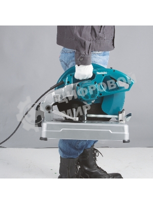 Машина отрезная Makita LW14002200Вт 3800об/м диск-ф355х25.4мм рез-102х194мм 17кг кор