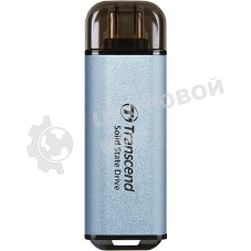 Накопитель SSD Transcend USB-C 512GB TS512GESD300C ESD300 голубой
