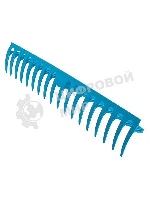 Грабли пластиковые Palisad LUXE 565 мм, 18 прямых зубьев, усиленные