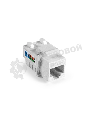 Модуль-вставка Keystone Jack RJ-45 ExeGate KJ-8P8C-U-C6-90-110 (Кат.6, неэкранированная, 90 градусов, IDC 110)