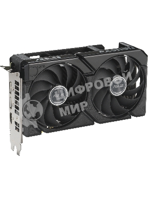 Видеокарта Asus PCI-E 5.0 DUAL-RX9060XT-8G AMD Radeon RX 9060XT 8Gb 128bit GDDR6 2550/20000 HDMIx1 DPx2 HDCP Ret