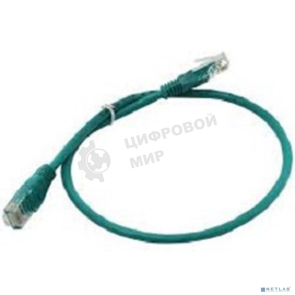Коммутационный шнур NEOMAX (NM13601-005G) UTP 0.5м., гибкий, cat. 6, зеленый, многожильный