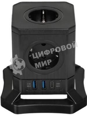 Сетевой фильтр Skyline USP-720 Black PD3.0