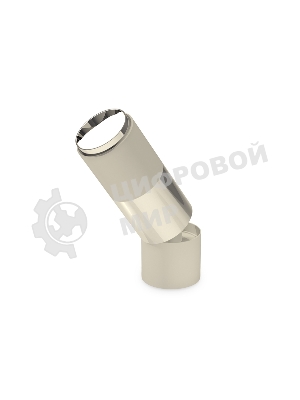 Крепеж накладной поворотный для светильника A2220 WH белый D60*H50mm Out45mm (для корпуса D60mm)