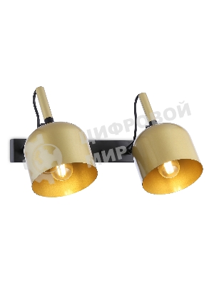 Светильник Ambrella light TR97106/2 GD/BK золото/черный E27*2 max 40W D130*223*273