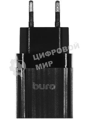Сетевое зарядное устройство Buro BUWE1 2.1A черный