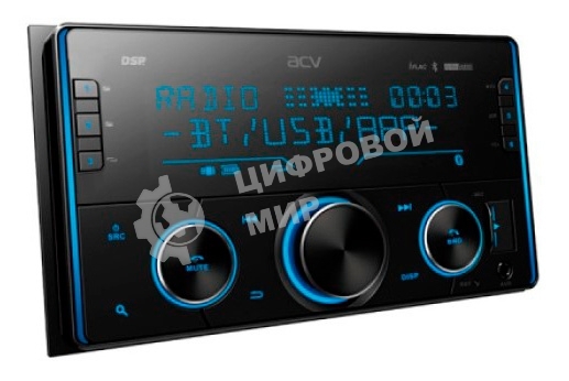 Автомагнитола ACV ADX-211BM 2DIN 4x50Вт