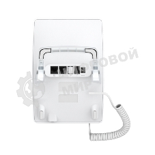 Гостиничный IP телефон Fanvil белый, 2 порта 10/100 Мбит, PoE, сменные панели логотипов, без дисплея,без б/п