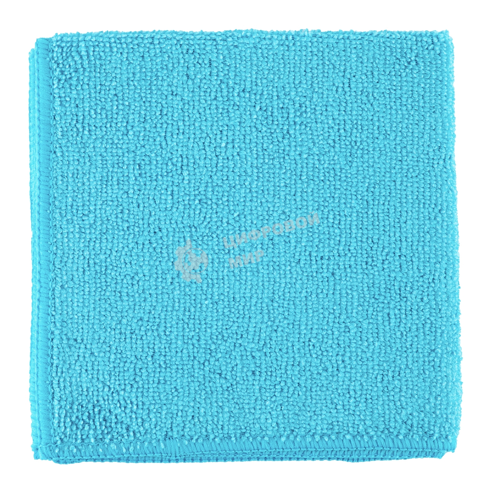 Салфетка универс. Home Palisad из микрофибры 300x300 мм, голубая