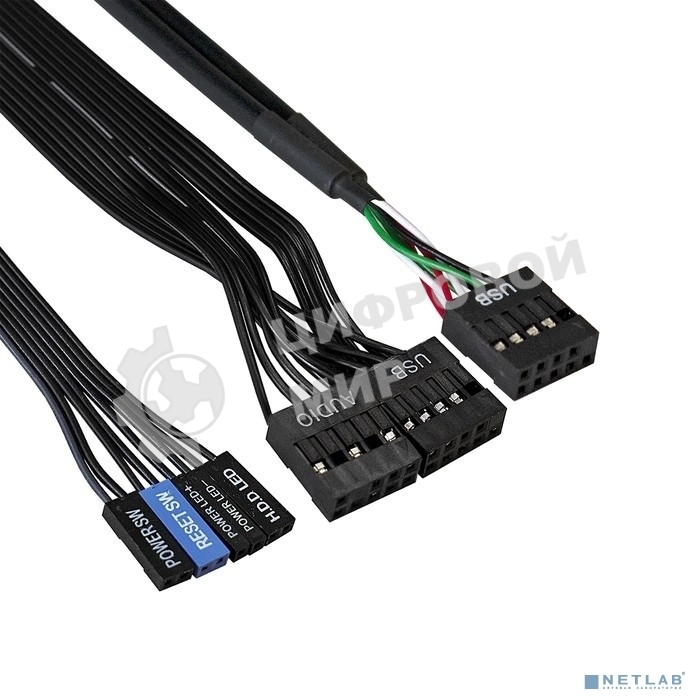 Компьютерный корпус Minitower ExeGate EX291141RUS BAA-105-01AAA400 (mATX, БП AAA400 с вент. 8см, 2*USB, аудио, черный)