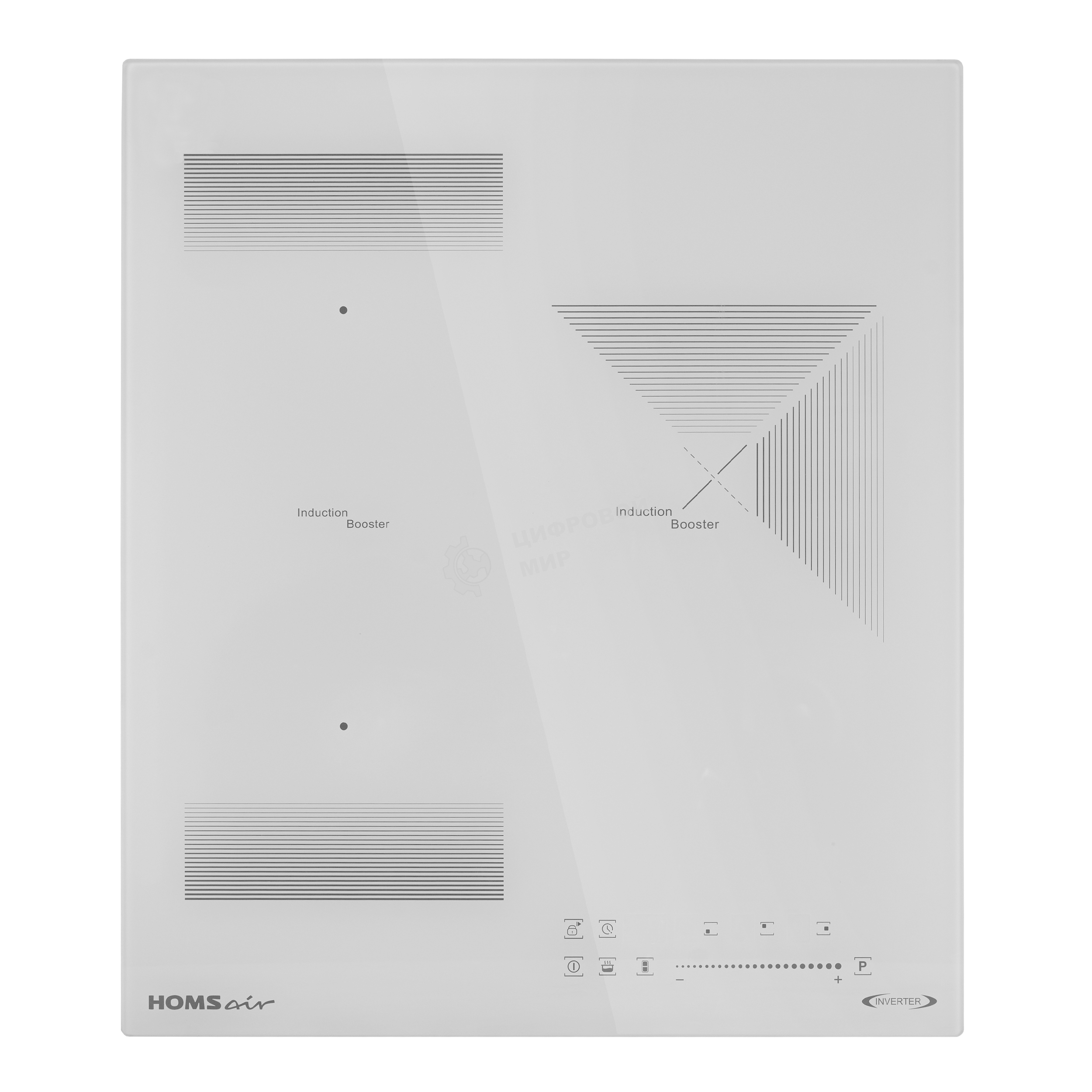 Индукционная варочная панель HOMSair HIC43BWH Inverter