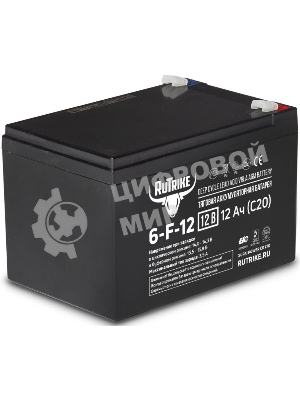 Батарея для ИБП Rutrike 6-F-12 12В 12А·ч