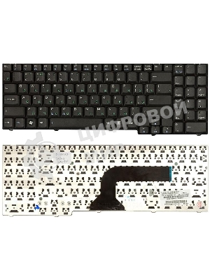 Клавиатура для ноутбука Asus M50 M70 X70 X71 G50 черная