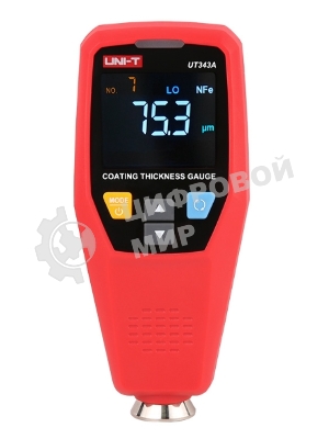 Толщиномер UNI-T UT343A диаметр измеряемой площади 20 мм, min толщина объема 0,5 мм