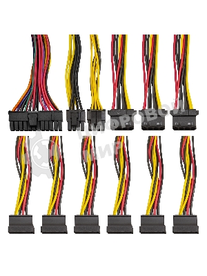 Блок питания серверный ExeGate ServerPRO-500ADS (EX235029RUS), 500Вт, 2х80мм, черный