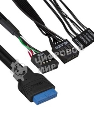 Компьютерный корпус Minitower ExeGate EX291144RUS BAA-105U2-01 (mATX, без БП, 2*USB+2*USB 3.0, аудио, черный)