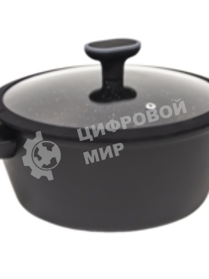 Кастрюля AUFFMAN AM-3102, объем 6,2 л с крышкой 28x11,5 см