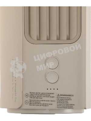 Вентилятор Solove Comfort F9 бежевый, настольный, 10 Вт, 3 скорости, колонный (безлопастной)