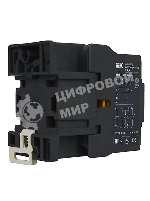 Контактор IEK KKM11-018-230-01 КМИ-11811 18А 230В/АС3 1НЗ