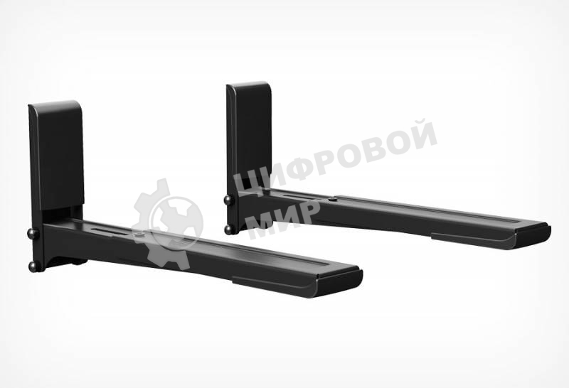 Кронштейн для СВЧ Holder MWS-2003 черный макс.40кг настенный фиксированный
