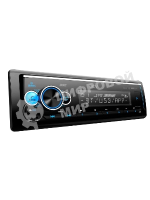 Автомагнитола ACV ADX-903BM, 1 DIN, Bluetooth, USB Type-A, AUX, пульт ДУ