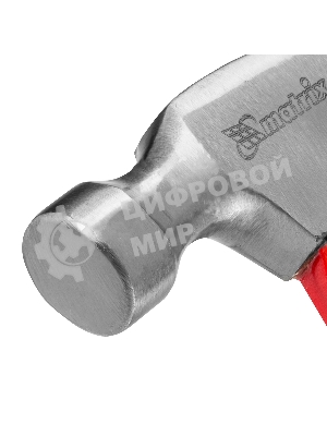 Молоток-гвоздодер Matrix мини, фибергласовая двухкомпонентная рукоятка, 250г