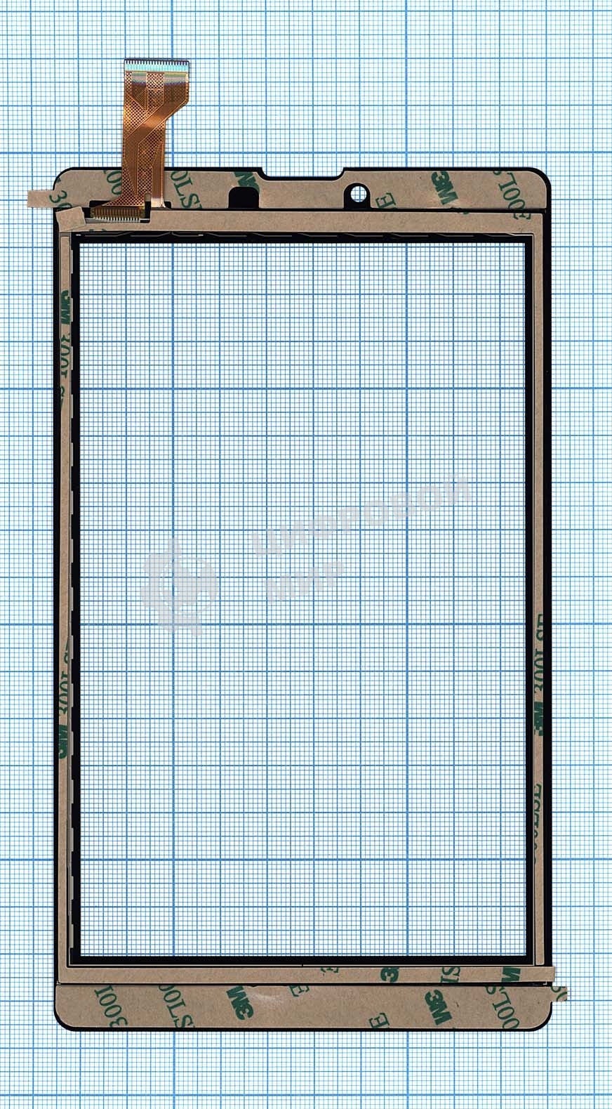 Сенсорное стекло (тачскрин) WJ2132, черное