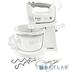Миксер стационарный Bosch MFQ36460 450 Вт, белый/серый