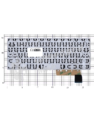 Клавиатура для ноутбука Asus Chromebook C223N черная