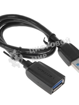 Кабель Vention USB 3.2 Gen2 CM/CM - 1м. черный 5А PD100W, шт.