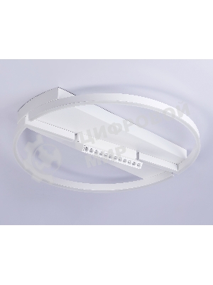 Светильник Ambrella light FL51459/1+1 WH белый 72W 3000K-6400K+4200K D600*110 (ПДУ РАДИО 2.4G)