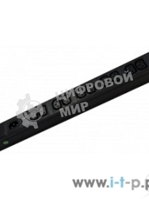 Аксессуар ЦМО Блок розеток Rem-10 без шнура с инд., 10 IEC 60320 C13, вход IEC 60320 C14, 10A, алюм., 19