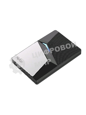 Внешний SSD Netac Z7S, 480 Gb, USB 3.2 Gen 2 Type-C, R/W 550/480, черный