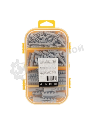 Набор саморезов и дюбелей для ДСП 170 шт.