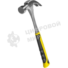 Молоток-гвоздодер STAYER STRIKE 2025-560 560 г цельнометаллический столярный