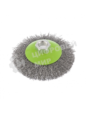 Щетка для УШМ Сибртех 100 мм, М14, 