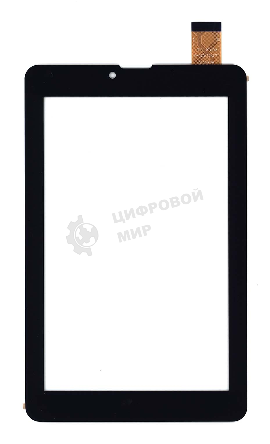 Сенсорное стекло (тачскрин) XC-PG0700-203, черное