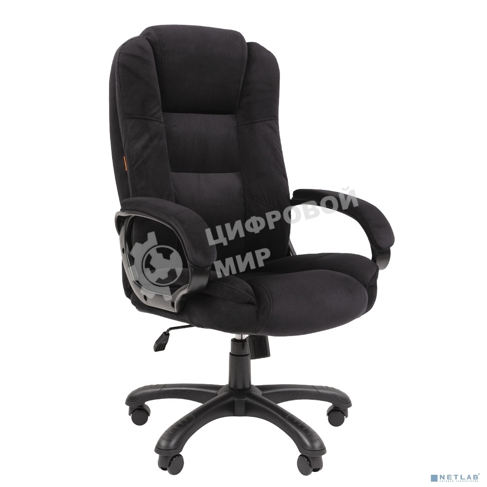 Кресло офисное Chairman Home 600 ткань Т-84 черный (7158676) Россия