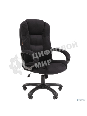 Кресло Chairman Home 600 черный, ткань, 120 кг