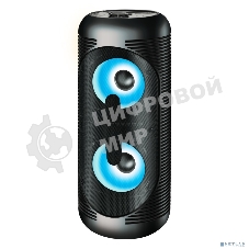 Акустическая система Ginzzu GM-210 Midi RGB/BT/USB/TF/FM/ДУ черный