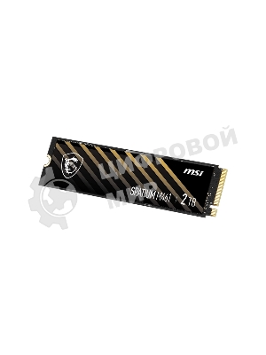 Накопитель SSD MSI SPATIUM M461, 2TB, M.2 2280, PCIe 4.0 x4, NVMe, R/W 5000/4200