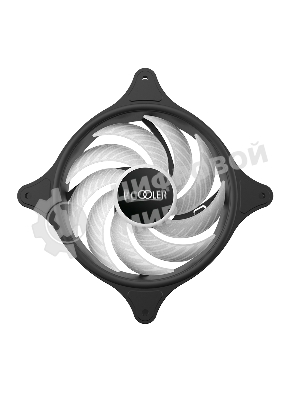 Вентилятор для корпуса PCCooler FX 120 ARGb черный, 120 мм, 2000 об/мин, 33.2 дБ, 4 pin