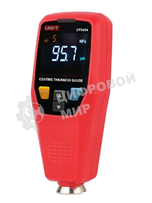 Толщиномер UNI-T UT343A диаметр измеряемой площади 20 мм, min толщина объема 0,5 мм
