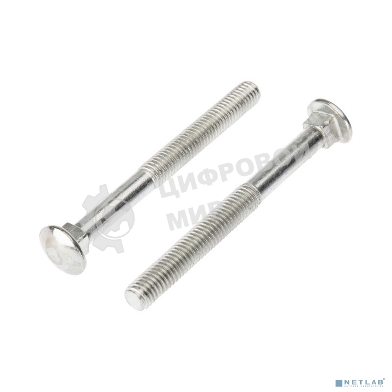 Болт мебельный Kranz DIN 603, 8х80, пакет (2шт.)