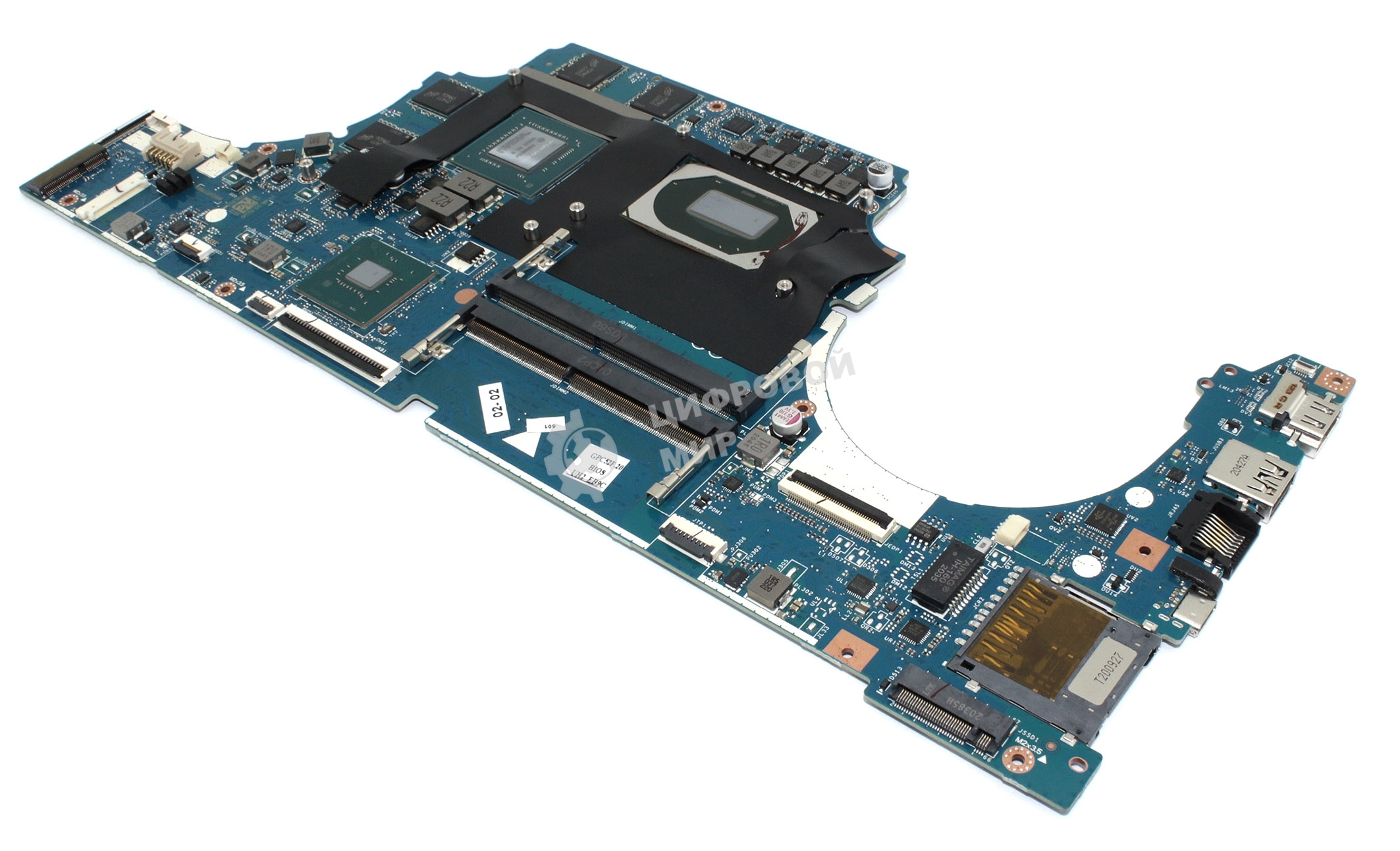 Материнская плата LA-J641P 15-DK i7-10750 GTX 1650 GPC52