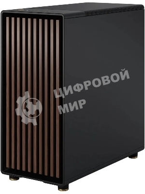 Компьютерный корпус Fractal Design North Charcoal черный без БП mATX 3x120мм 2xUSB 3.0 1xUSB3.1 audio bott PSU