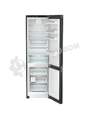 Холодильник Liebherr CNBDC 573I-22 001 черная нержавеющая сталь двухкамерный 266/94л морозилка снизу