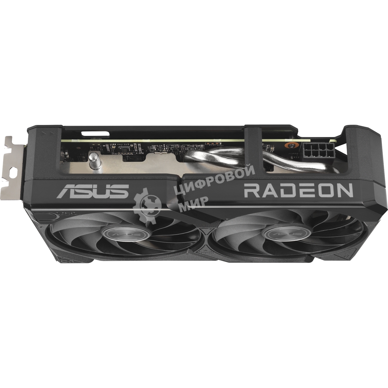 Видеокарта Asus PCI-E 5.0 DUAL-RX9060XT-8G AMD Radeon RX 9060XT 8Gb 128bit GDDR6 2550/20000 HDMIx1 DPx2 HDCP Ret