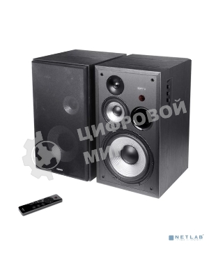 Колонки Edifier R2850DB Black Активные, 150W RMS, 42-20000Гц, дерево, пульт ДУ, Bluetooth 5.1,выход на сабвуфер,Opt/Coaxial,2 RCA
