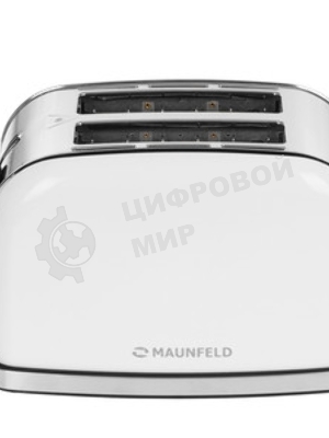 Тостер Maunfeld MF-821WH белый, 950 Вт, 2 слота